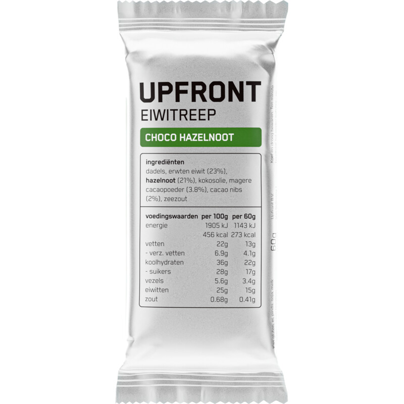 Upfront Eiwitreep choco hazelnoot