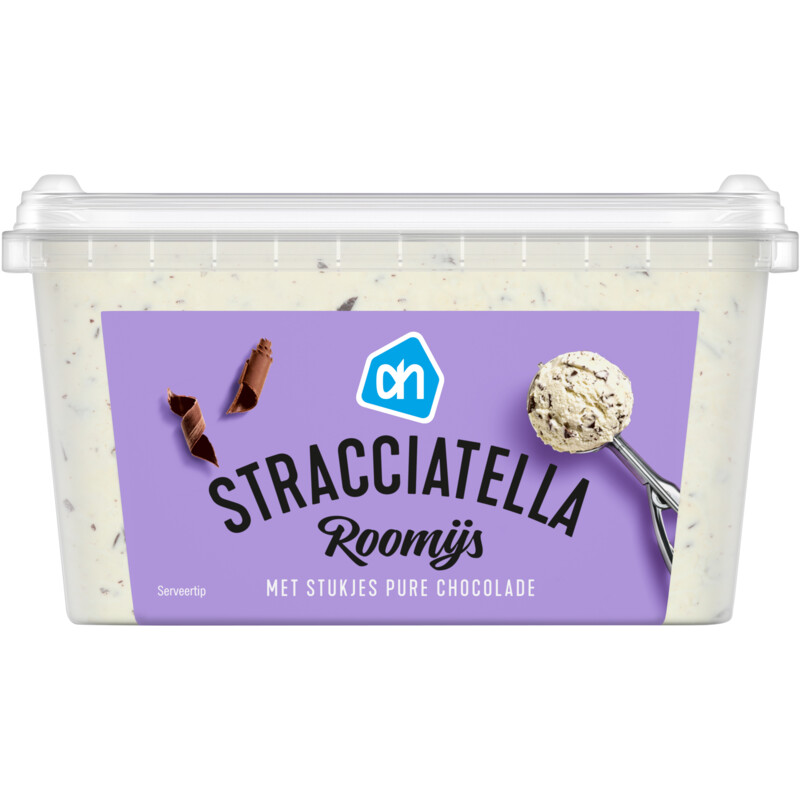 AH Roomijs stracciatella