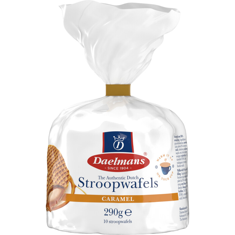 Daelmans Stroopwafels cappuccino smaak