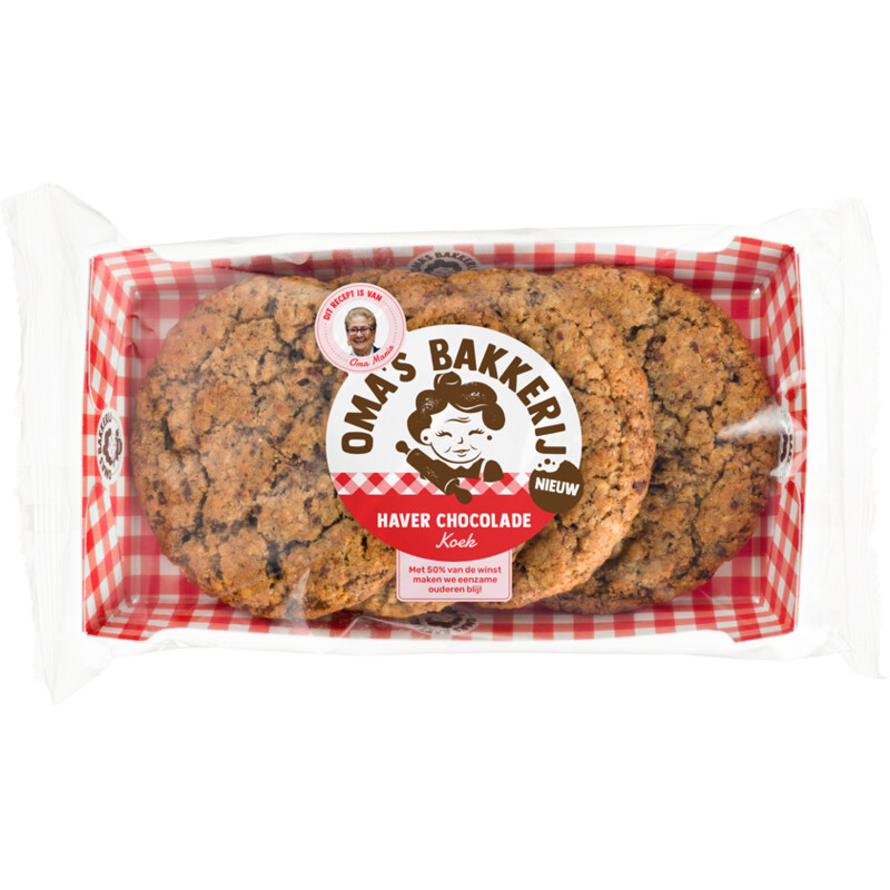 Oma's Bakkerij Haverkoek chocolade
