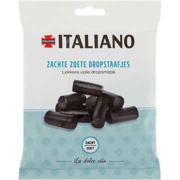 Italiano Zachte zoete dropstaafjes