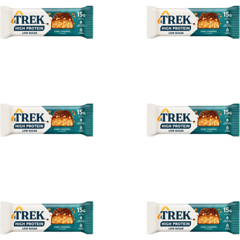 Trek High protein choc caramel 6-pack