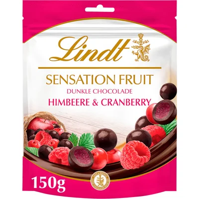 Lindt Sensation fruit himbeere & cranberry