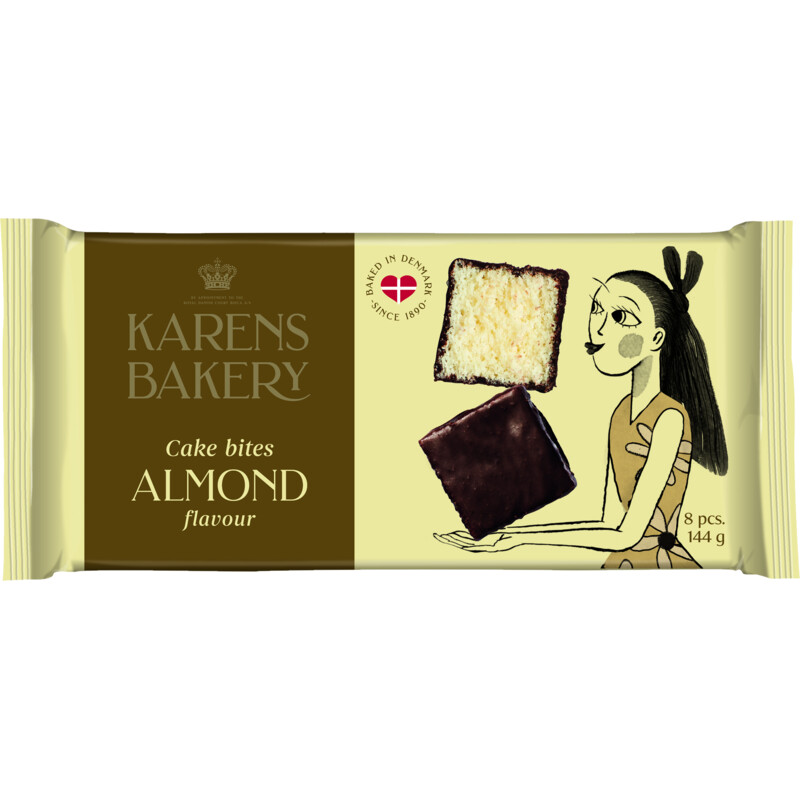 Karens Bakery Cake bites almond flavour