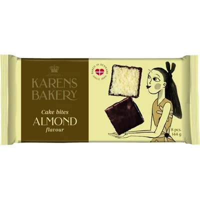 Karens Bakery Cake bites almond flavour