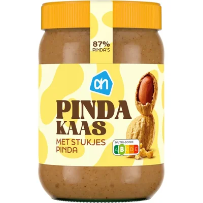 AH Pindakaas met stukjes pinda
