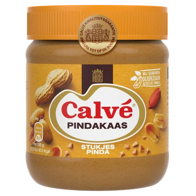 Calvé Pindakaas stukjes pinda