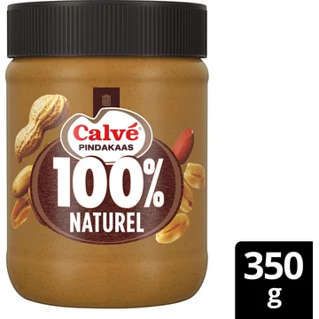 Calvé 100% Naturel pindakaas