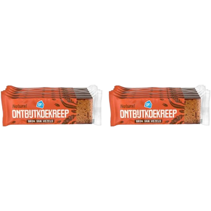 AH Ontbijtkoekreep naturel 6-pack 2-pack