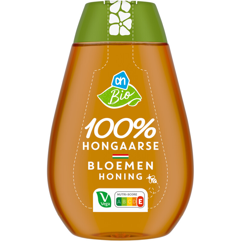 AH Biologisch 100% Hongaarse Bloemenhoning