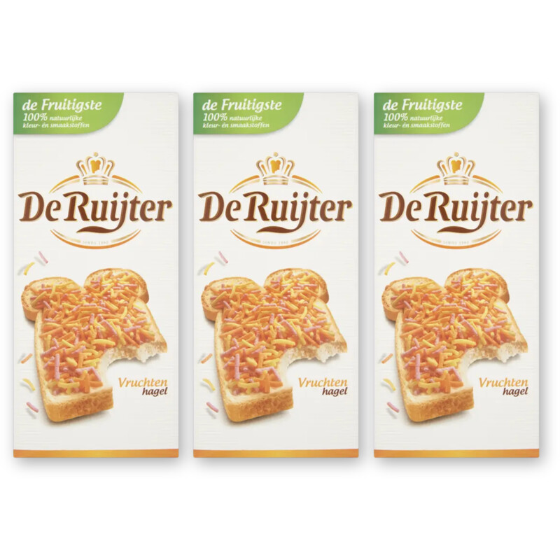 De Ruijter Vruchten hagel 3-pack