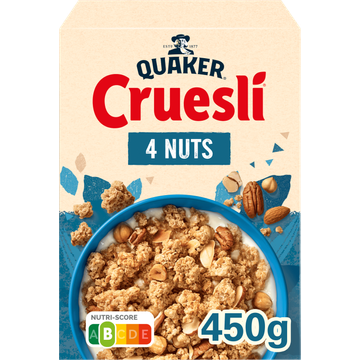 Quaker Cruesli 4 nuts