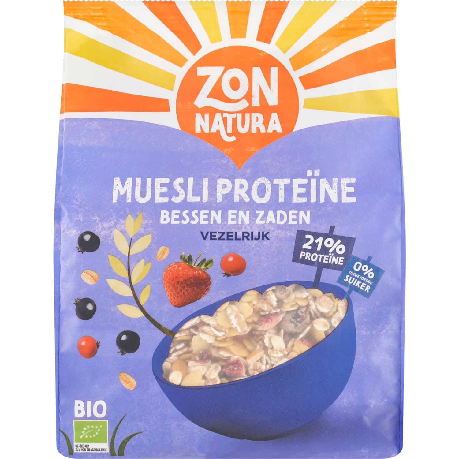Zonnatura Muesli rood fruit