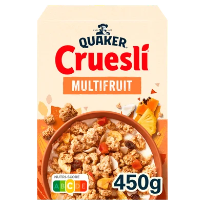 Quaker Cruesli multifruit