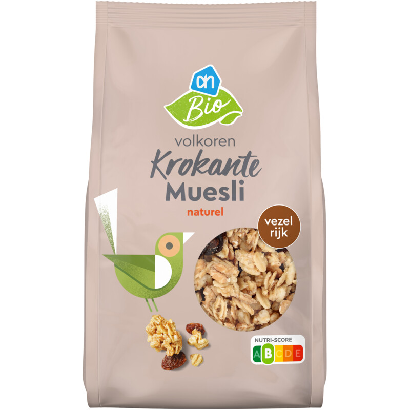 AH Biologisch Krokante muesli naturel