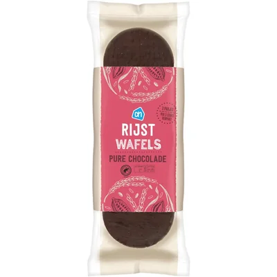 AH Rijstwafels pure chocolade