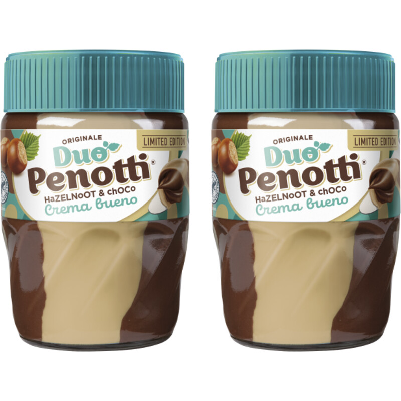 Duo Penotti Hazelnoot choco crema bueno 2-pack