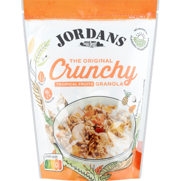 Jordans Crunchy tropical fruits granola