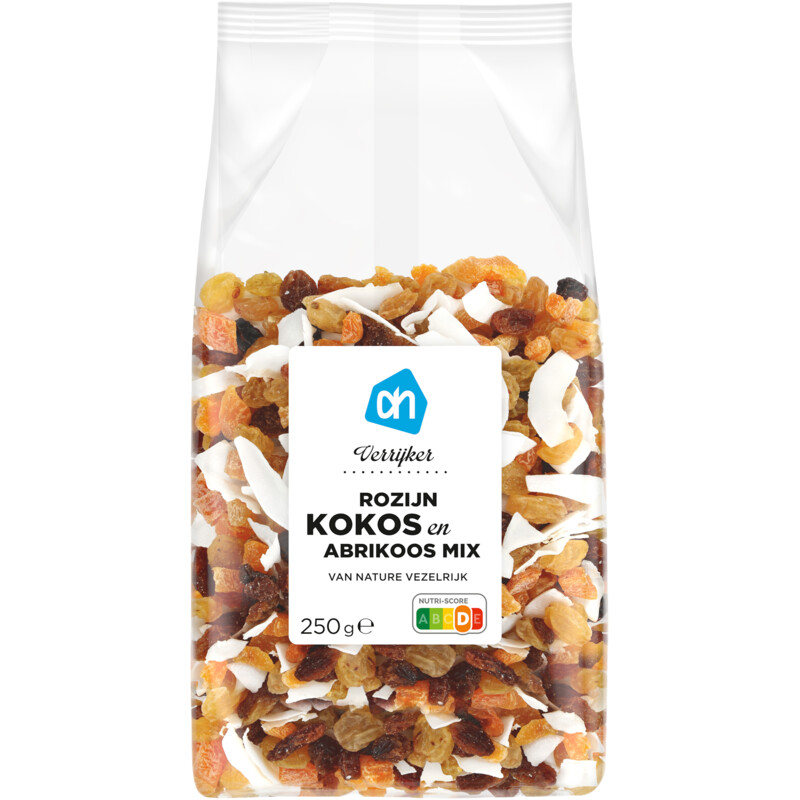 AH Verrijker rozijn kokos en abrikoosmix