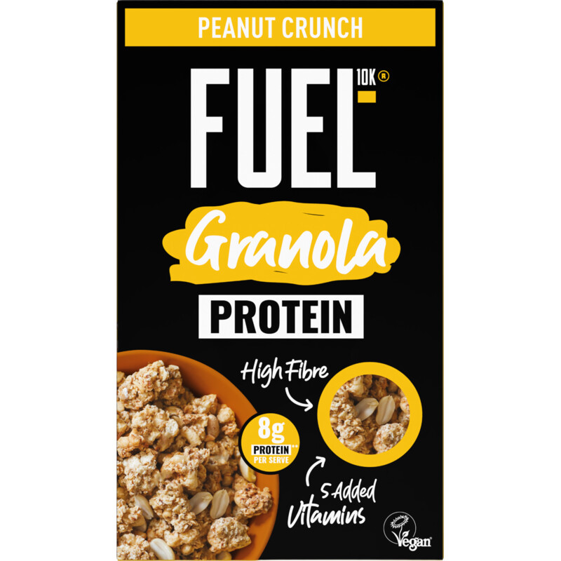 Fuel10K Granola protein peanut crunch