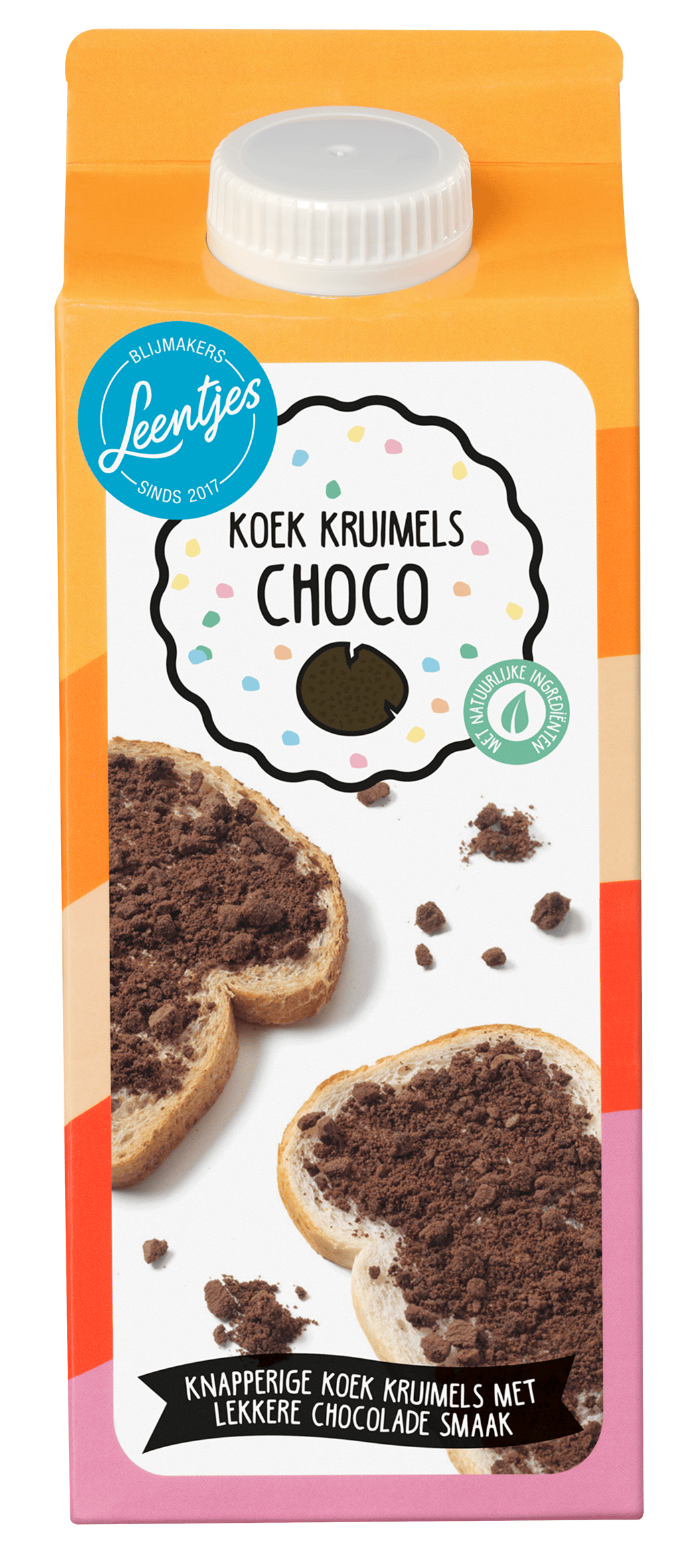 Leentjes Koek kruimels choco