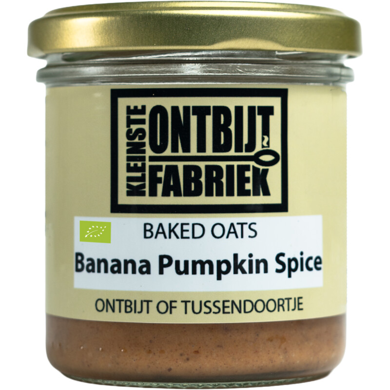 Kleinste Ontbijtfabr Baked oats banana pumkin spice