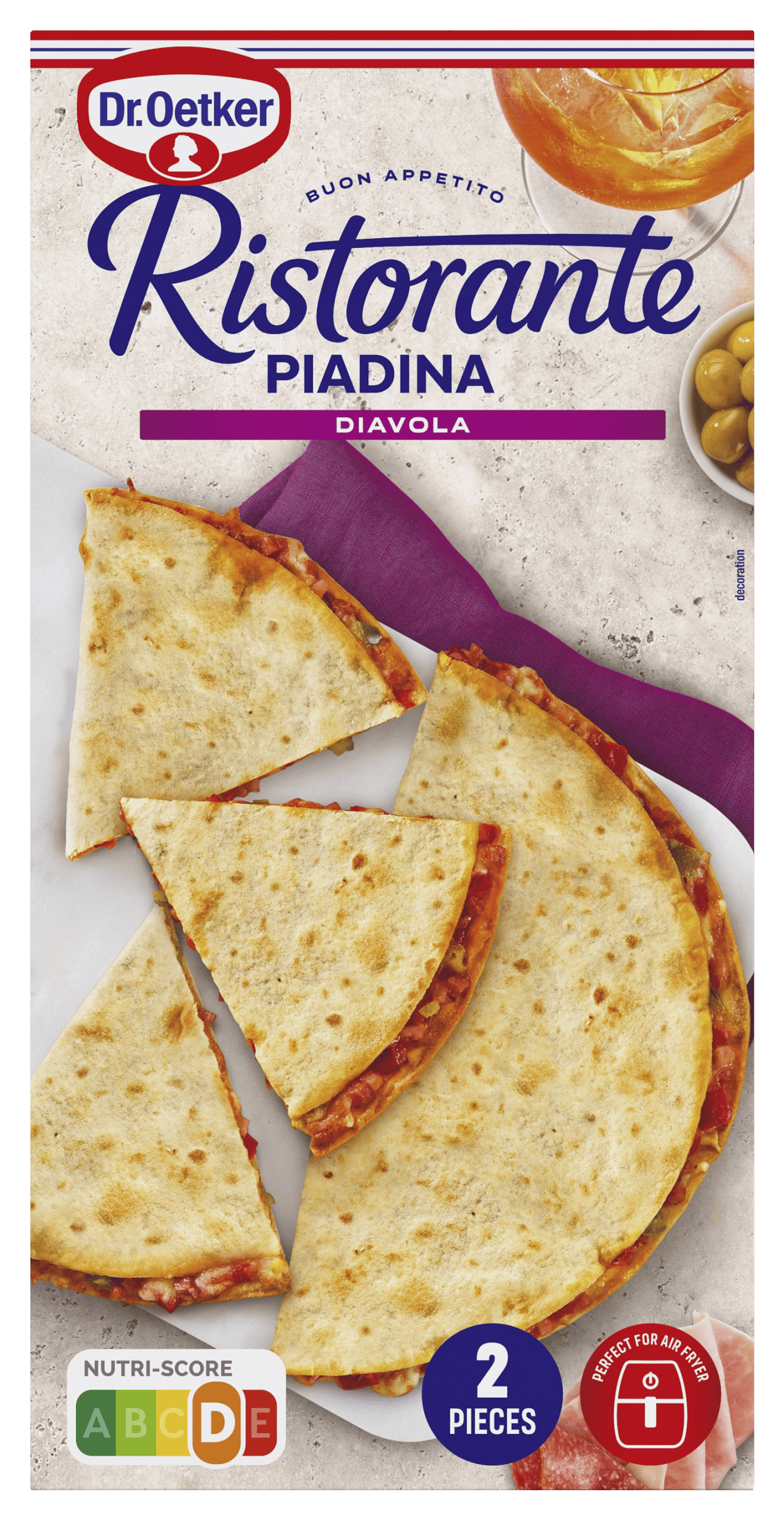 Dr. Oetker Ristorante piadina diavola