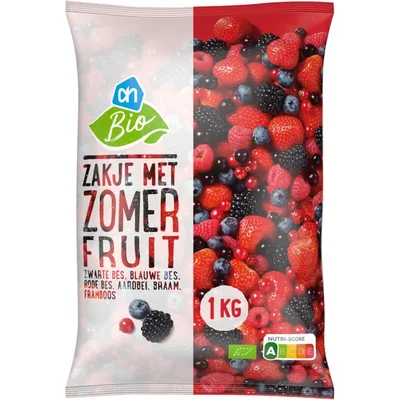 AH Biologisch Zakje met zomer fruit