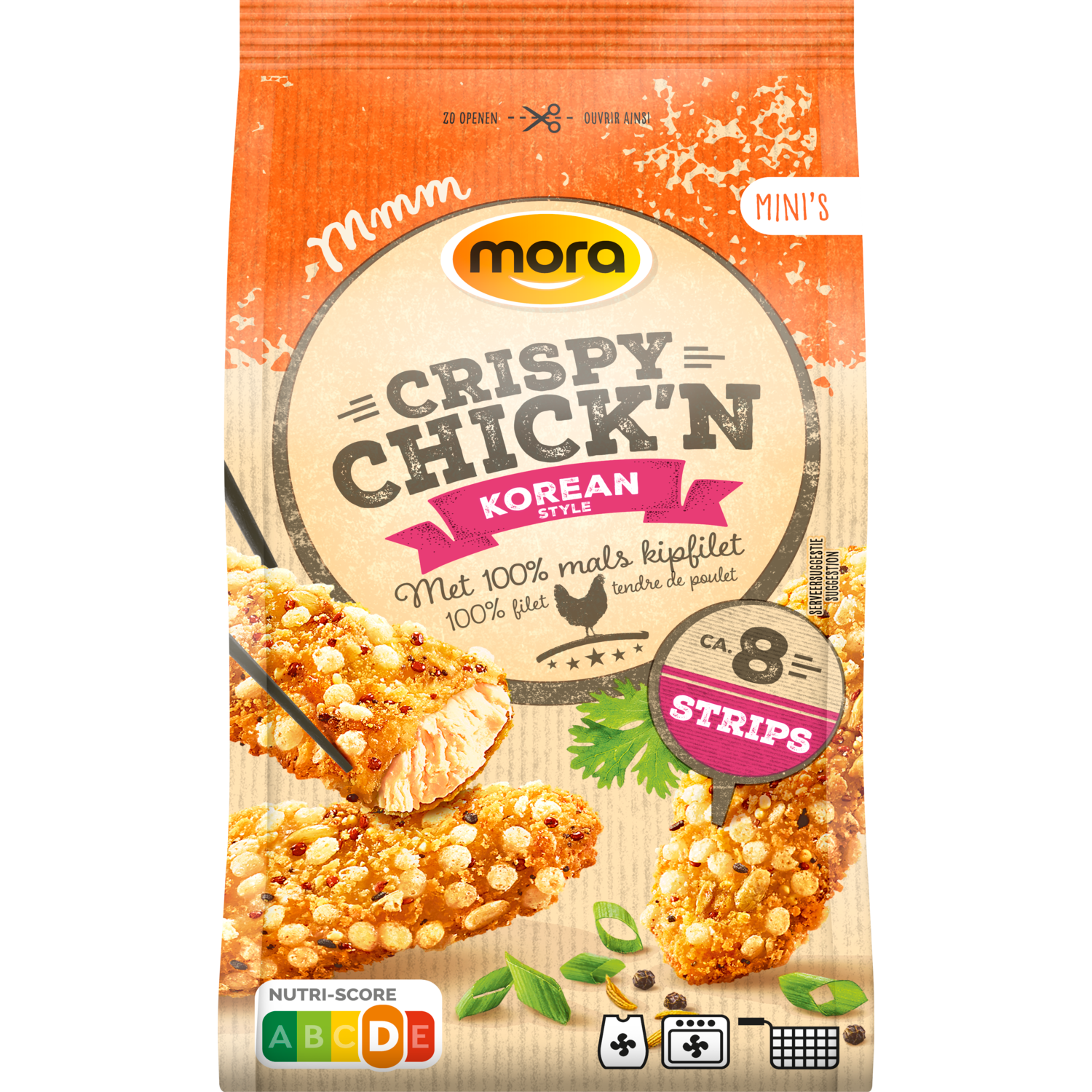 Mora Crispy chick'n Korean style