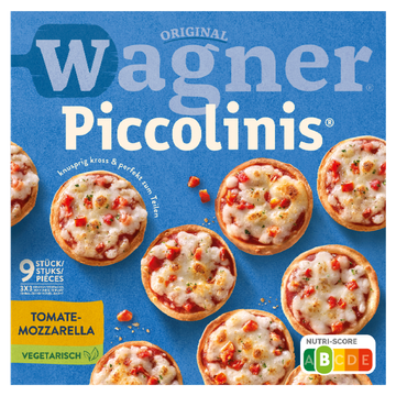 Wagner Piccolinis mini pizza tomaat mozzarella
