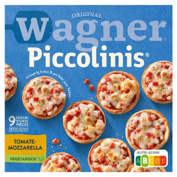Wagner Piccolinis mini pizza tomaat mozzarella