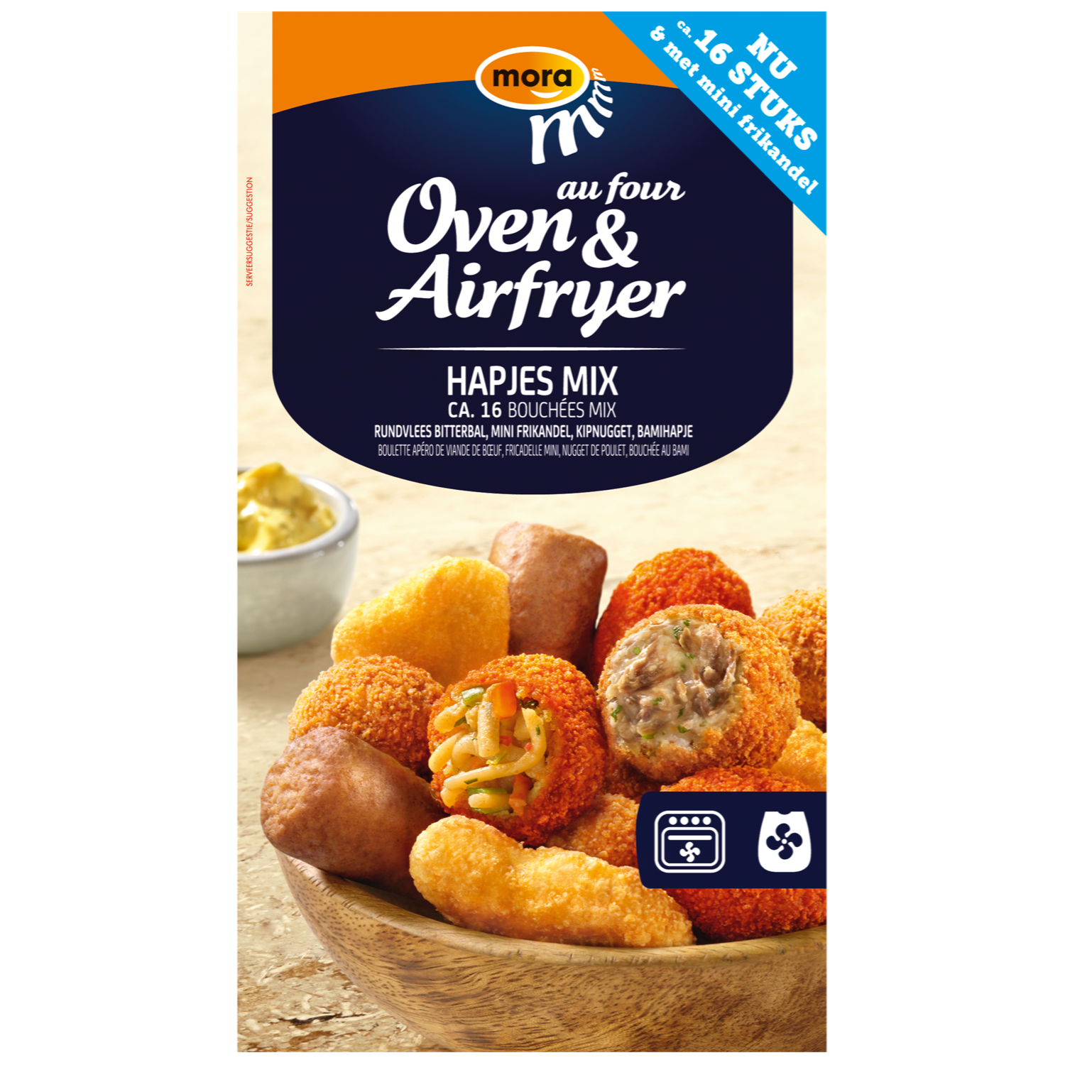 Mora Oven & airfryer hapjes mix