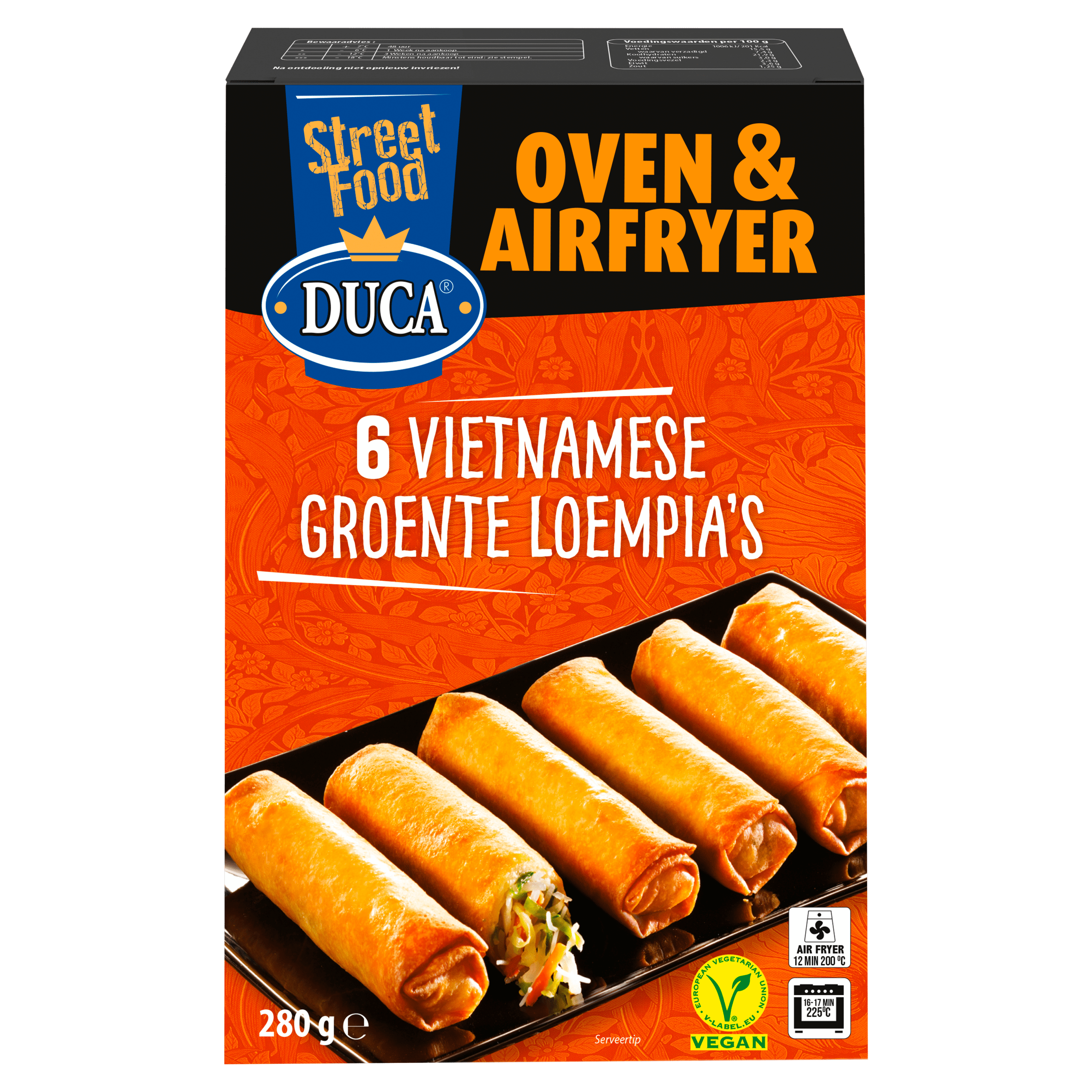 Duca 6 Vietnamese groente loempia's