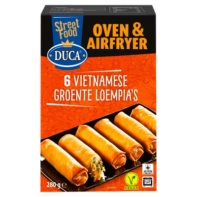 Duca 6 Vietnamese groente loempia's
