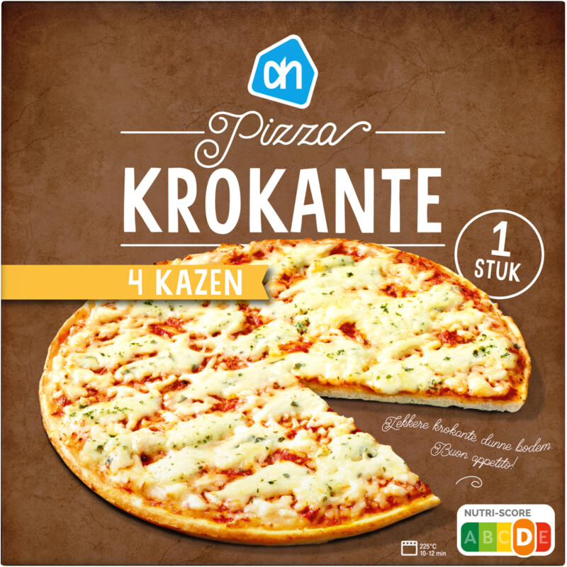 AH Pizza krokante 4 kazen