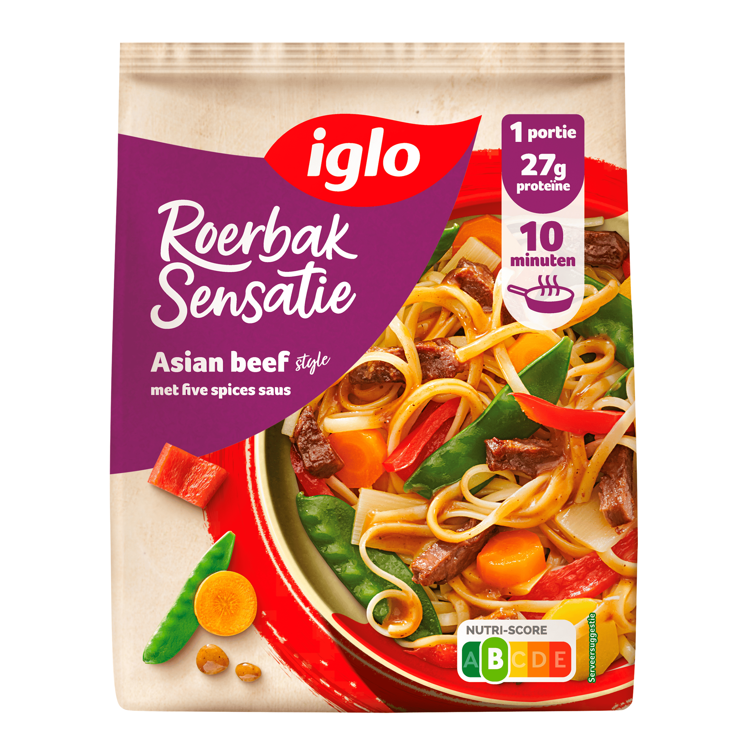 Iglo Roerbak sensatie asian beef