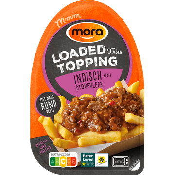 Mora Loaded friet Indische stoof