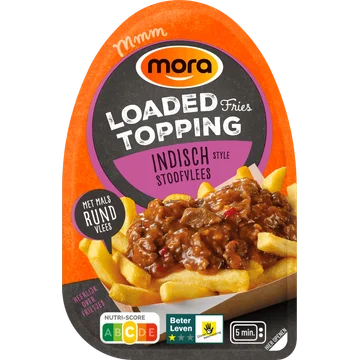 Mora Loaded friet Indische stoof