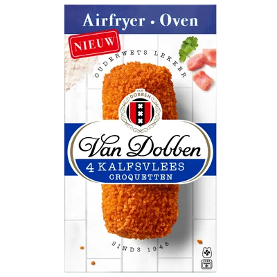 Van Dobben Oven en airfryer garnalen croquetten
