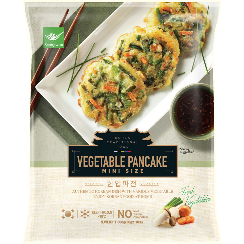 Saongwon Vegetable pancake mini size
