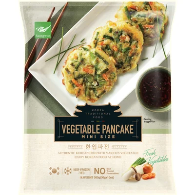 Saongwon Vegetable pancake mini size