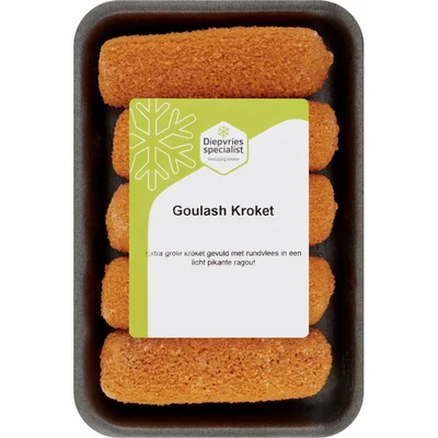Diepvries Specialist Goulashkroketten