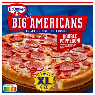 Dr. Oetker Big Americans xl pizza double pepperoni