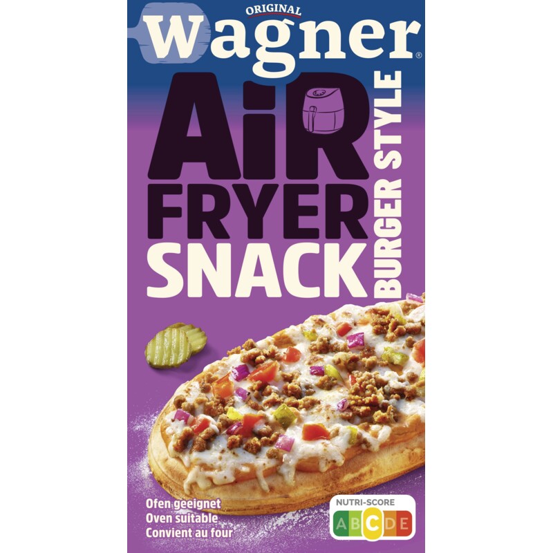 Wagner Airfryer snack burger style