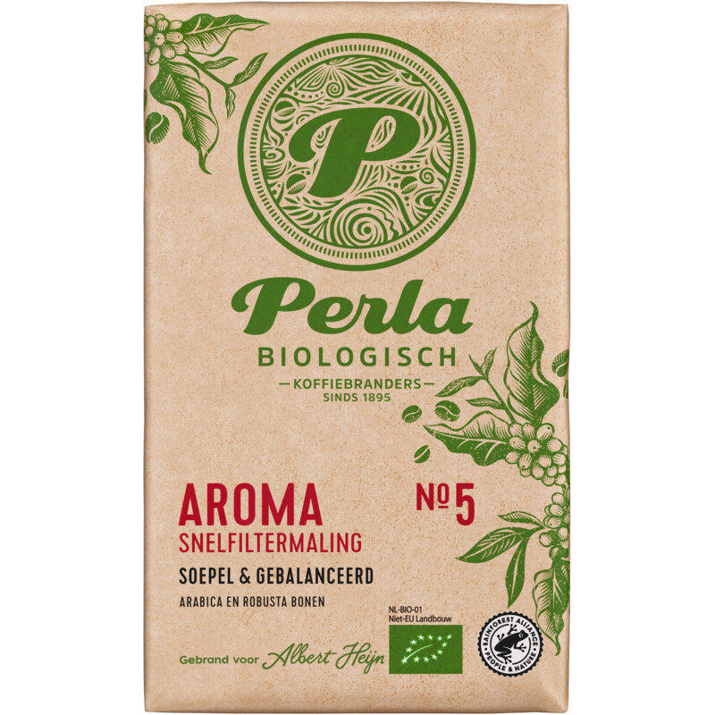 Perla Biologisch Aroma snelfiltermaling