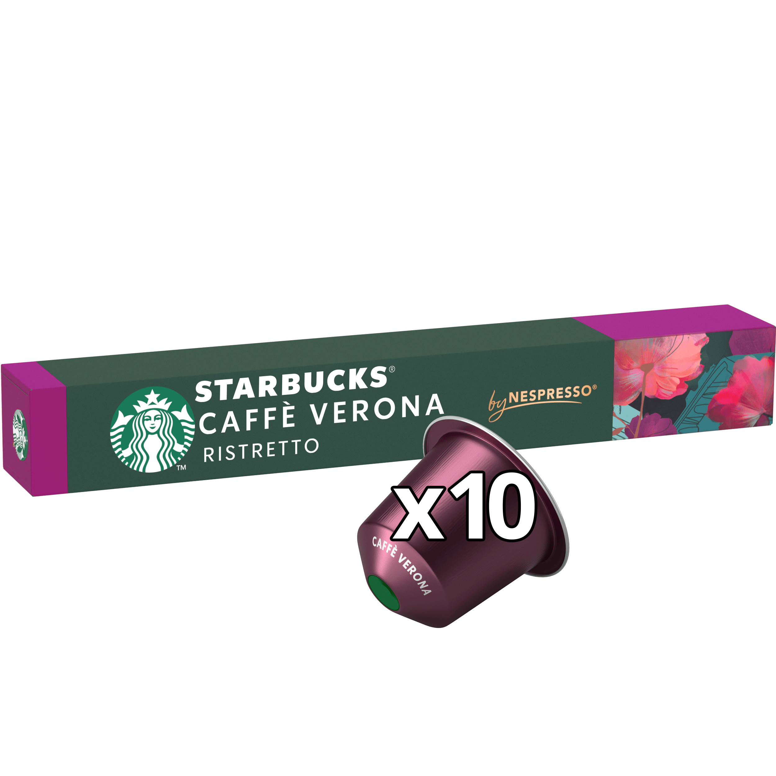 Starbucks Nespresso caffe Verona capsules