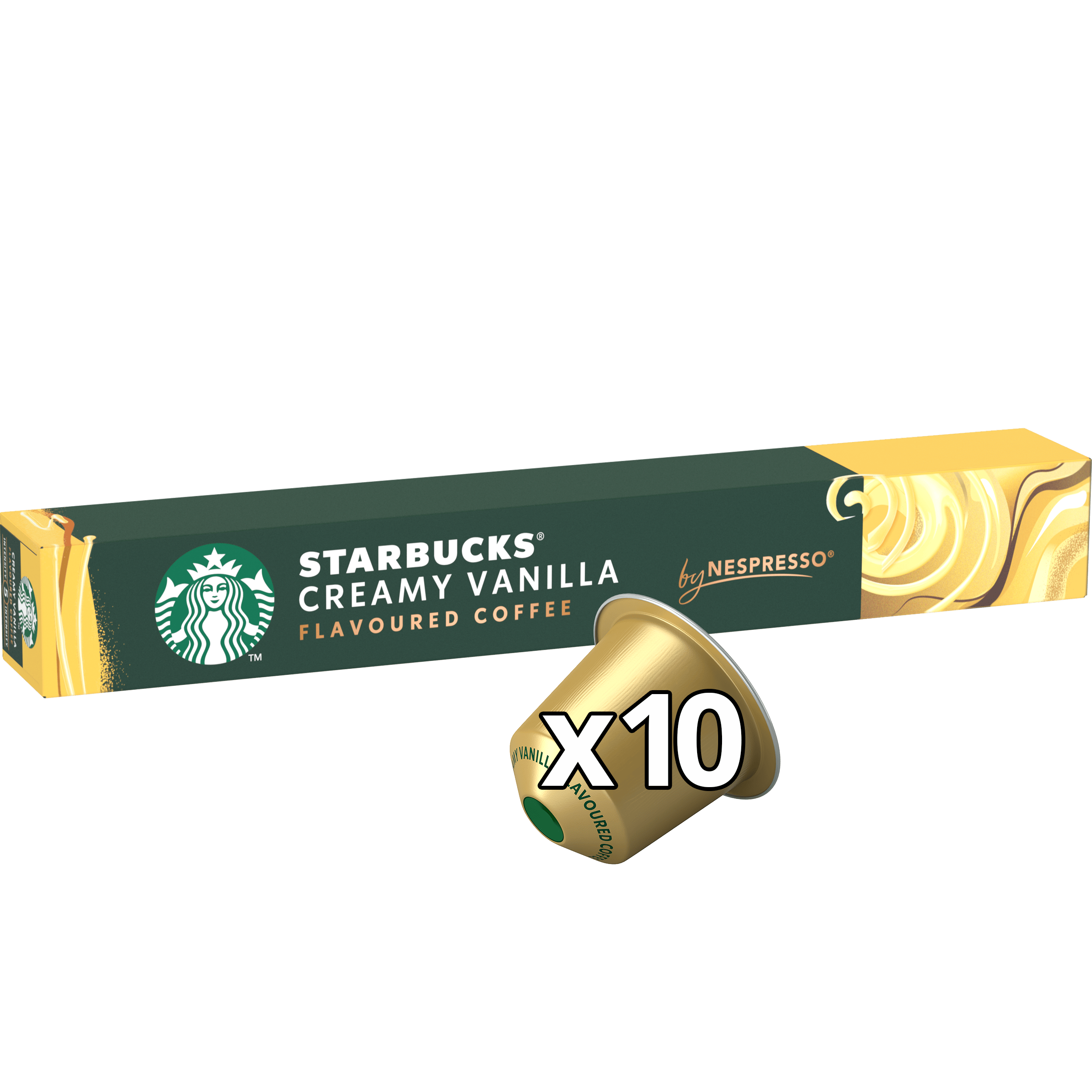 Starbucks Nespresso creamy vanilla capsules