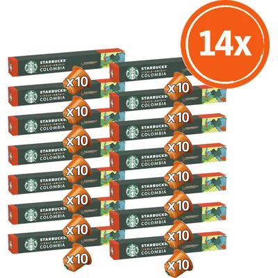 Starbucks Nespresso Colombia capsules 14-pack