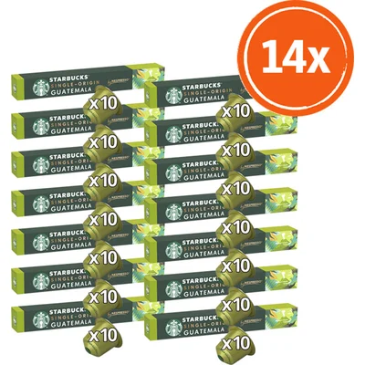 Starbucks Nespresso Guatemala capsules 14-pack