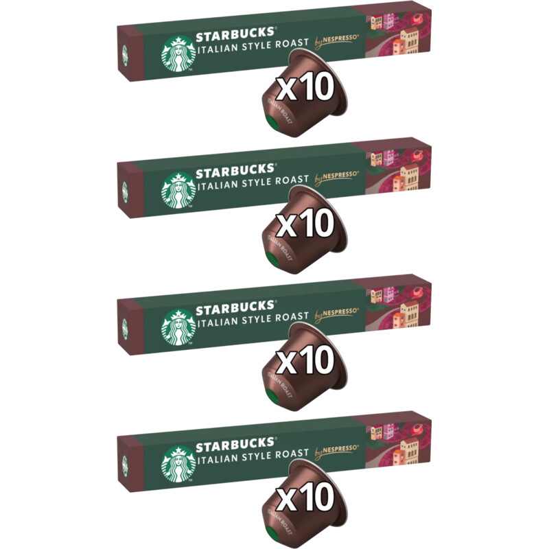 Starbucks Nespresso espresso roast capsules 4-pack